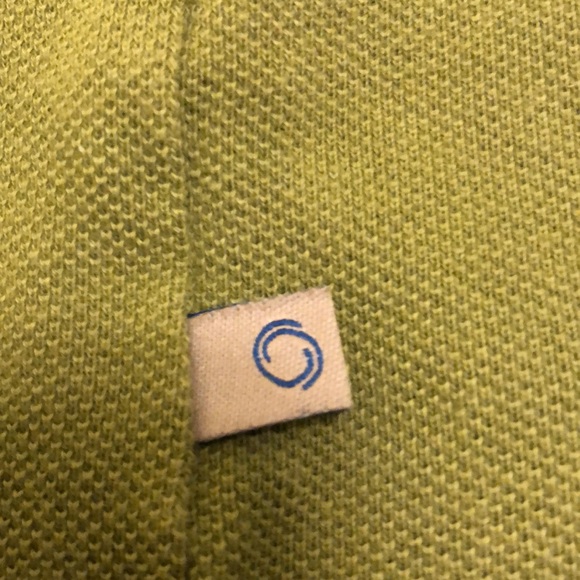 MEC MENS MEDIUM COTTON POLO/GOLF SHORT SLEEVE LEAF GREEN #098 - Picture 4 of 12